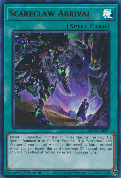 Scareclaw Arrival [MP23-EN097] Ultra Rare | Jomio and Rueliete's Cards and Comics