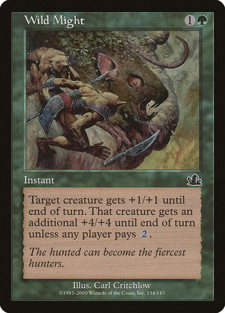 Wild Might [Prophecy] | Jomio and Rueliete's Cards and Comics