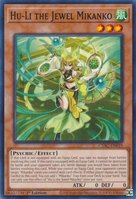 Hu-Li the Jewel Mikanko [CYAC-EN019] Common | Jomio and Rueliete's Cards and Comics