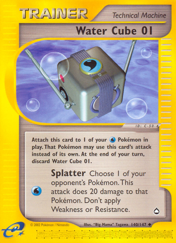 Water Cube 01 (140/147) [Aquapolis] | Jomio and Rueliete's Cards and Comics
