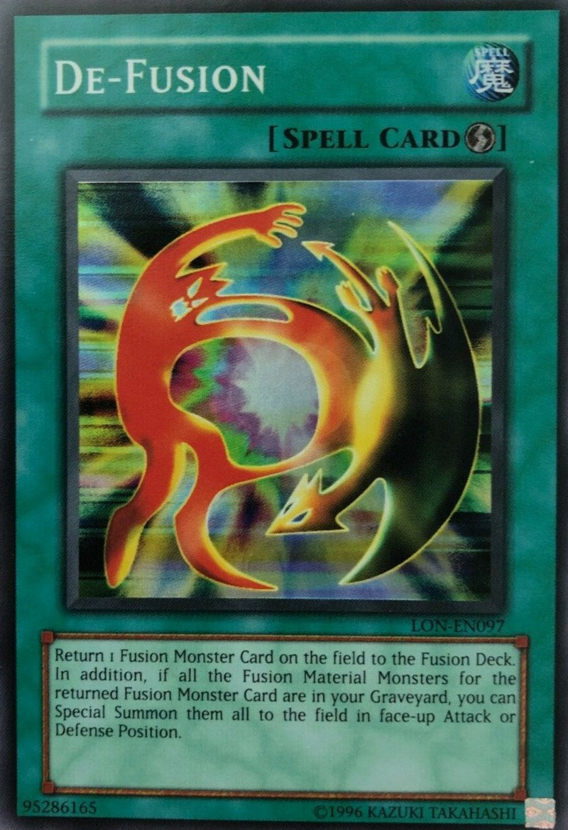De-Fusion [LON-EN097] Super Rare | Jomio and Rueliete's Cards and Comics