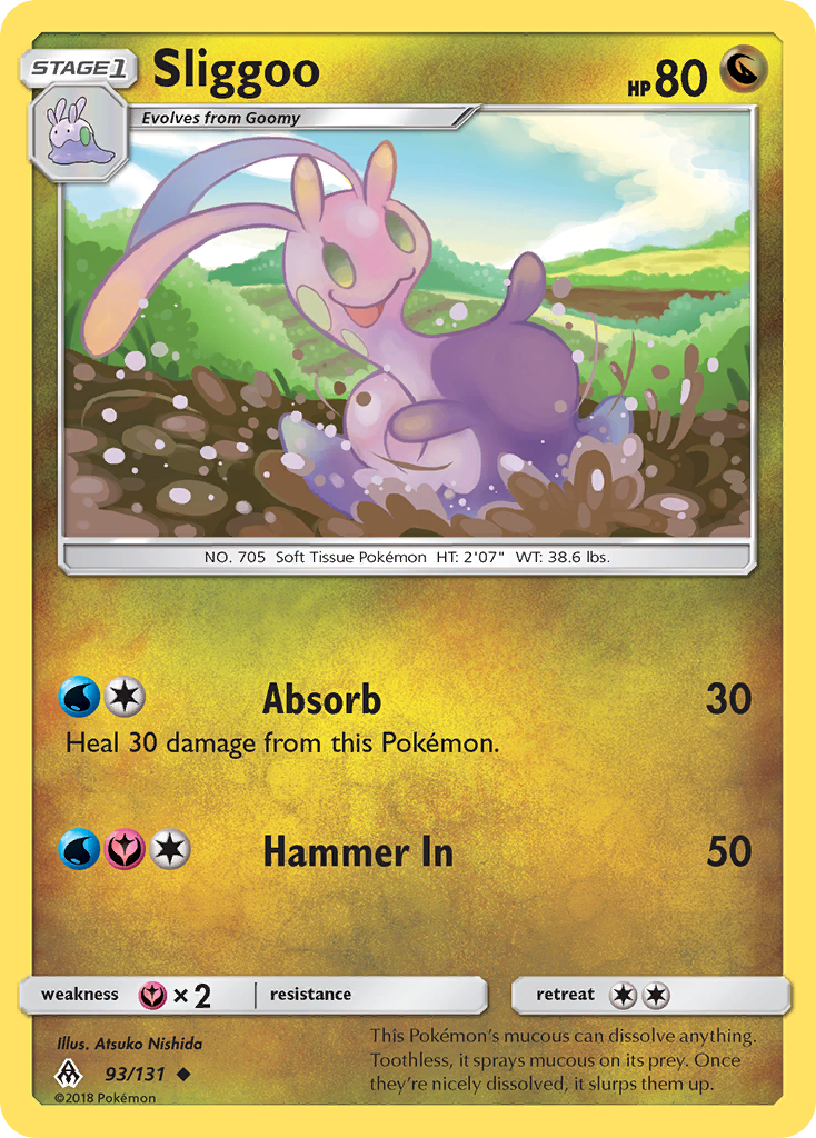 Sliggoo (93/131) [Sun & Moon: Forbidden Light] | Jomio and Rueliete's Cards and Comics