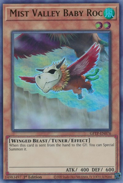 Mist Valley Baby Roc [GFTP-EN076] Ultra rare | Jomio and Rueliete's Cards and Comics