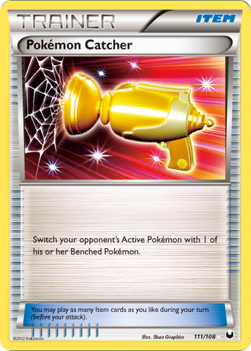 Pokemon Catcher (111/108) [Black & White: Dark Explorers] | Jomio and Rueliete's Cards and Comics