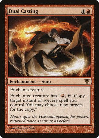 Dual Casting [Avacyn Restored] | Jomio and Rueliete's Cards and Comics