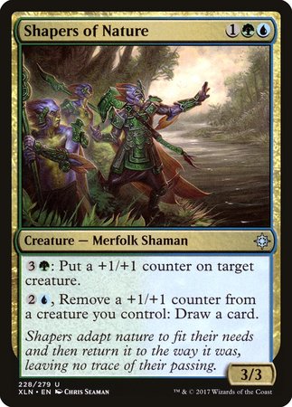 Shapers of Nature [Ixalan] | Jomio and Rueliete's Cards and Comics