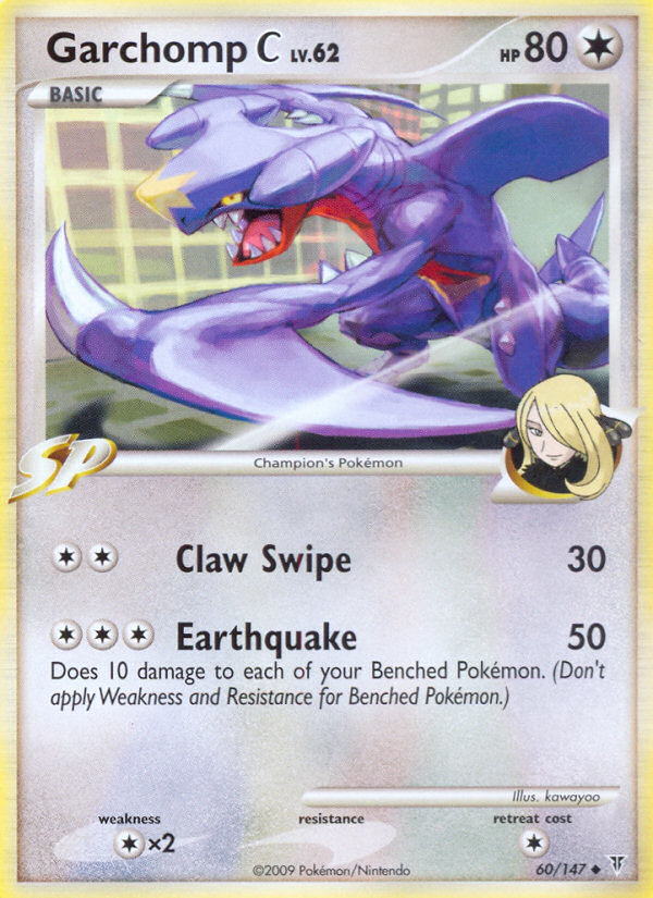 Garchomp C (60/147) [Platinum: Supreme Victors] | Jomio and Rueliete's Cards and Comics