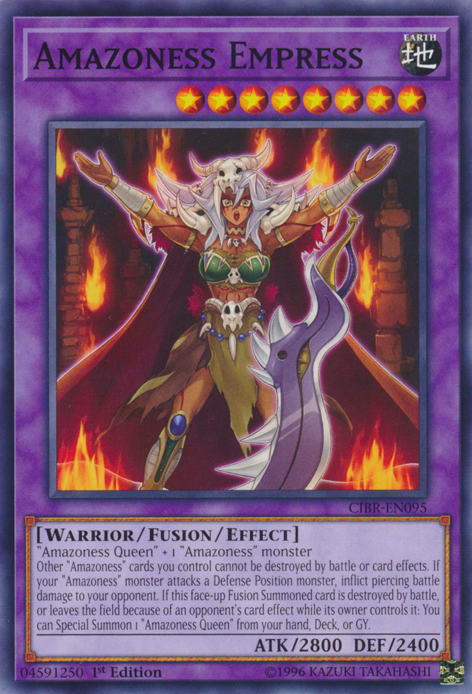 Amazoness Empress [CIBR-EN095] Common | Jomio and Rueliete's Cards and Comics