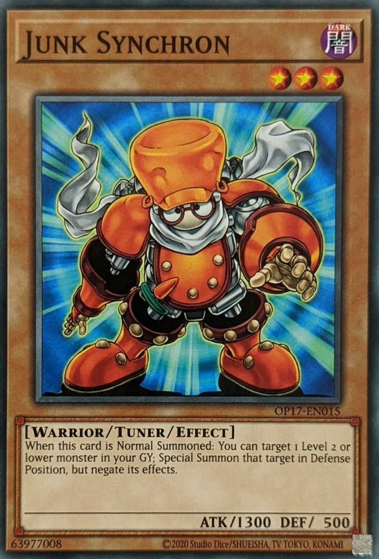 Junk Synchron [OP17-EN015] Common | Jomio and Rueliete's Cards and Comics