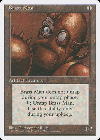 Brass Man [Fourth Edition] | Jomio and Rueliete's Cards and Comics