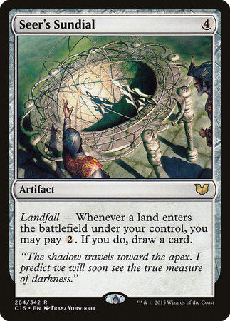 Seer's Sundial [Commander 2015] | Jomio and Rueliete's Cards and Comics