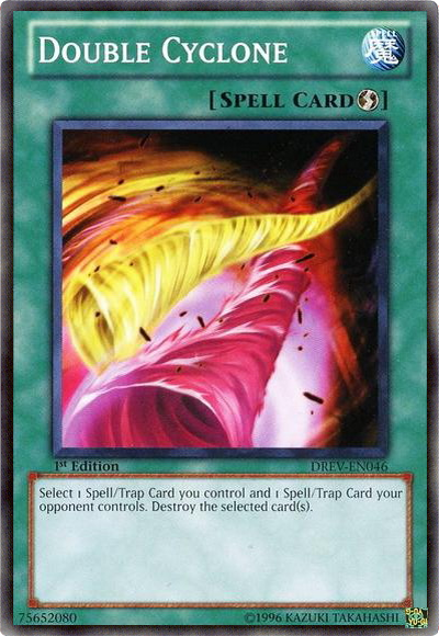 Double Cyclone [DREV-EN046] Common | Jomio and Rueliete's Cards and Comics