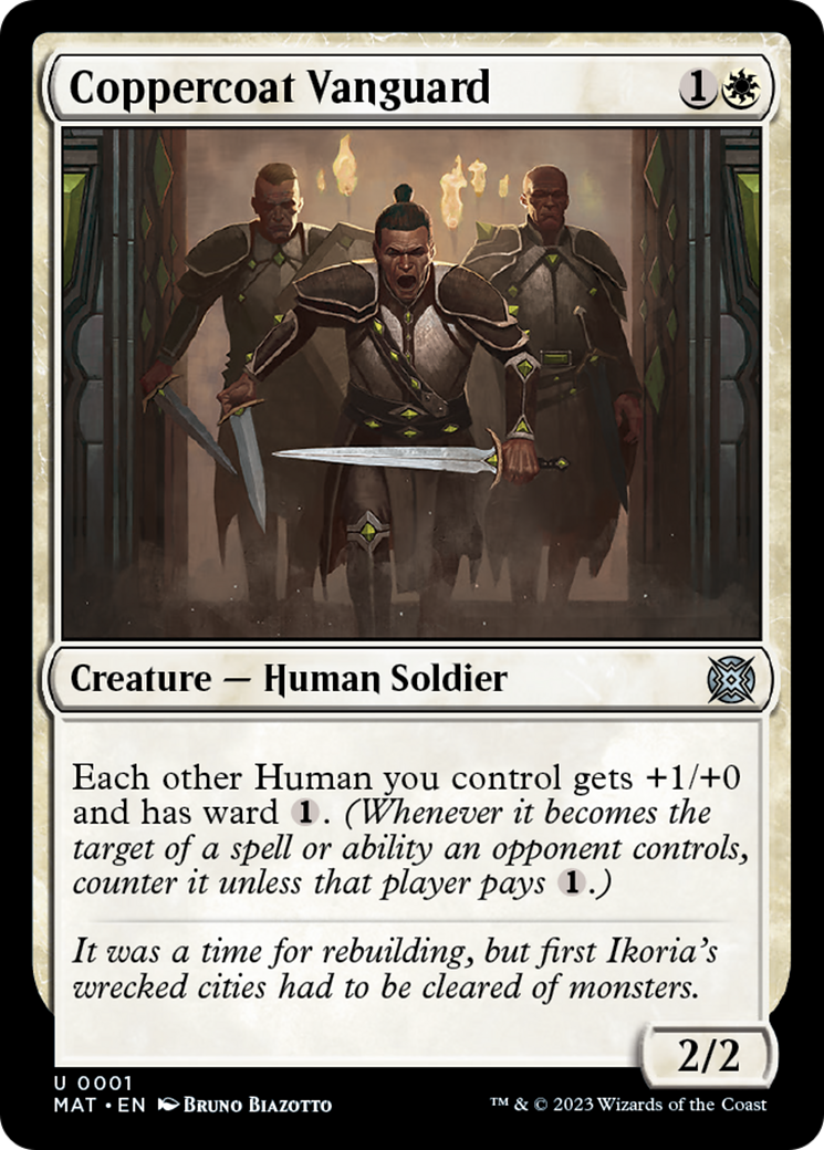 Coppercoat Vanguard [March of the Machine: The Aftermath] | Jomio and Rueliete's Cards and Comics