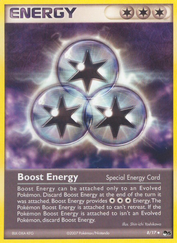 Boost Energy (8/17) [POP Series 5] | Jomio and Rueliete's Cards and Comics
