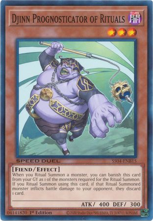 Djinn Prognosticator of Rituals [SS04-ENB15] Common | Jomio and Rueliete's Cards and Comics