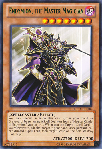 Endymion, the Master Magician (Green) [DL16-EN006] Rare | Jomio and Rueliete's Cards and Comics
