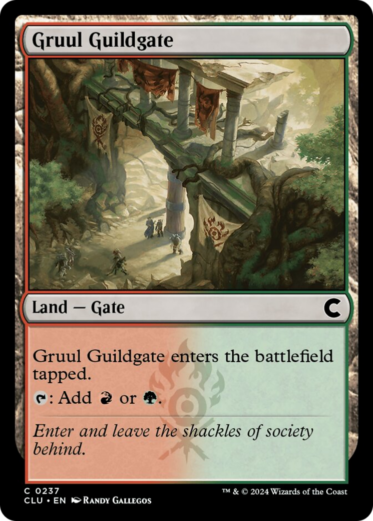 Gruul Guildgate [Ravnica: Clue Edition] | Jomio and Rueliete's Cards and Comics