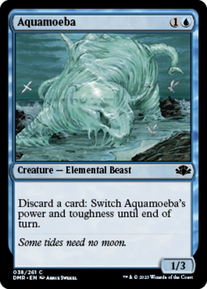 Aquamoeba [Dominaria Remastered] | Jomio and Rueliete's Cards and Comics