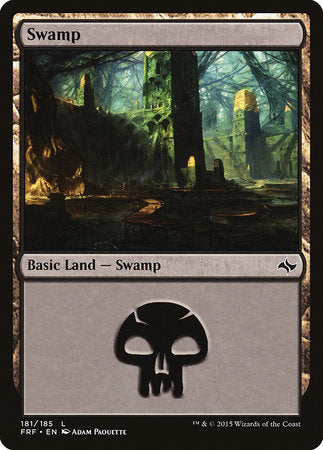 Swamp (181) [Fate Reforged] | Jomio and Rueliete's Cards and Comics