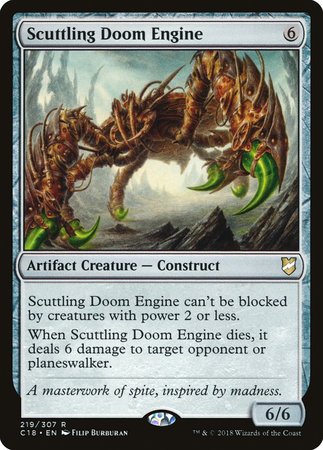 Scuttling Doom Engine [Commander 2018] | Jomio and Rueliete's Cards and Comics