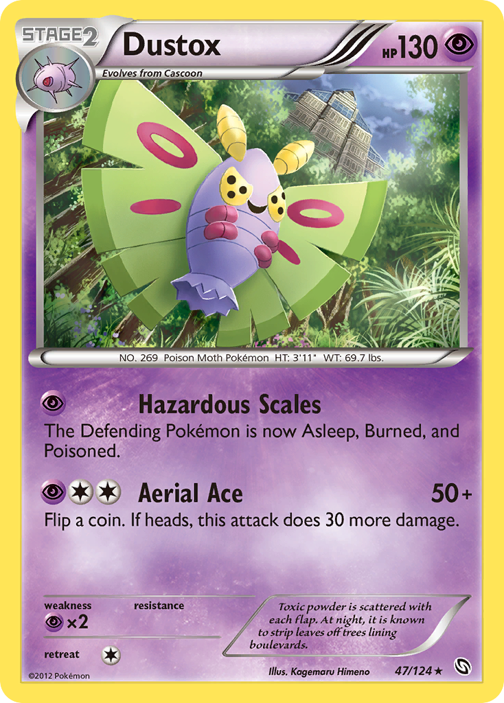 Dustox (47/124) [Black & White: Dragons Exalted] | Jomio and Rueliete's Cards and Comics