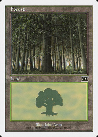 Forest (349) [Classic Sixth Edition] | Jomio and Rueliete's Cards and Comics