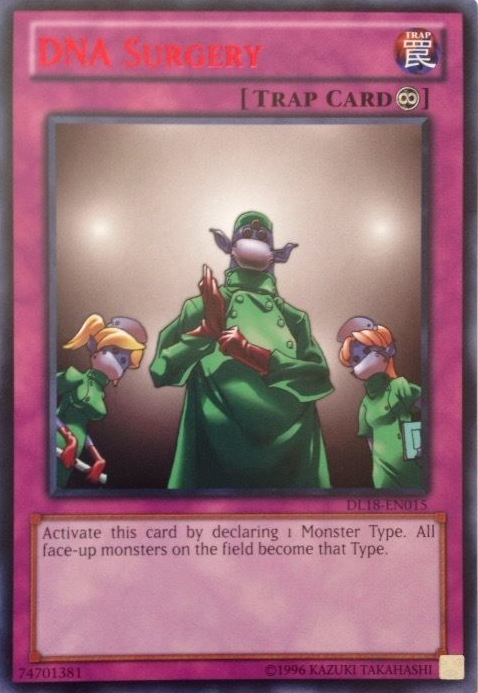 DNA Surgery (Red) [DL18-EN015] Rare | Jomio and Rueliete's Cards and Comics