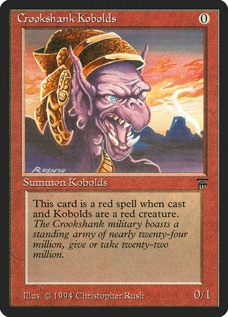 Crookshank Kobolds [Legends] | Jomio and Rueliete's Cards and Comics