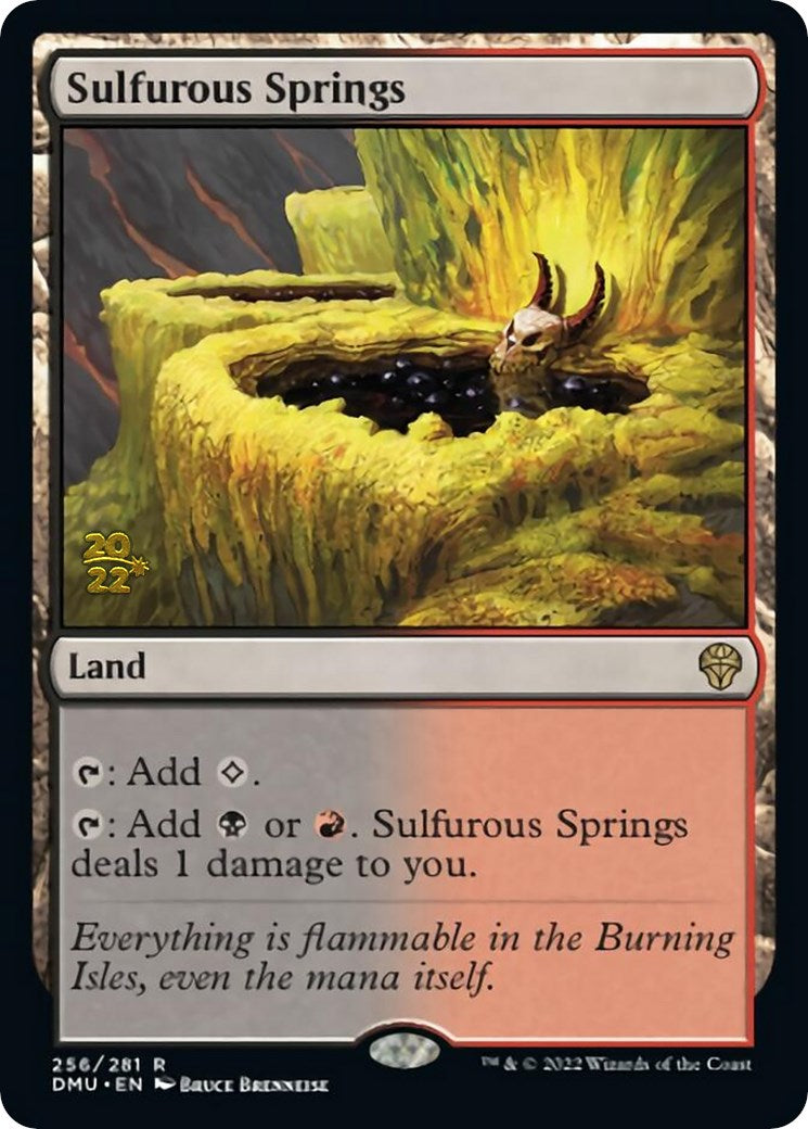 Sulfurous Springs [Dominaria United Prerelease Promos] | Jomio and Rueliete's Cards and Comics