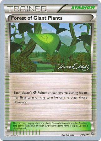 Forest of Giant Plants (74/98) (Bebe - Jesper Eriksen) [World Championships 2016] | Jomio and Rueliete's Cards and Comics