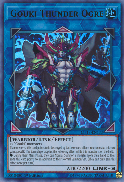 Gouki Thunder Ogre [MP18-EN133] Ultra Rare | Jomio and Rueliete's Cards and Comics