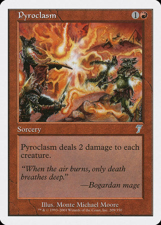 Pyroclasm [Seventh Edition] | Jomio and Rueliete's Cards and Comics