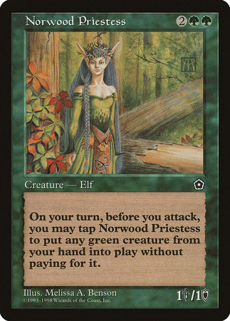 Norwood Priestess [Portal Second Age] | Jomio and Rueliete's Cards and Comics