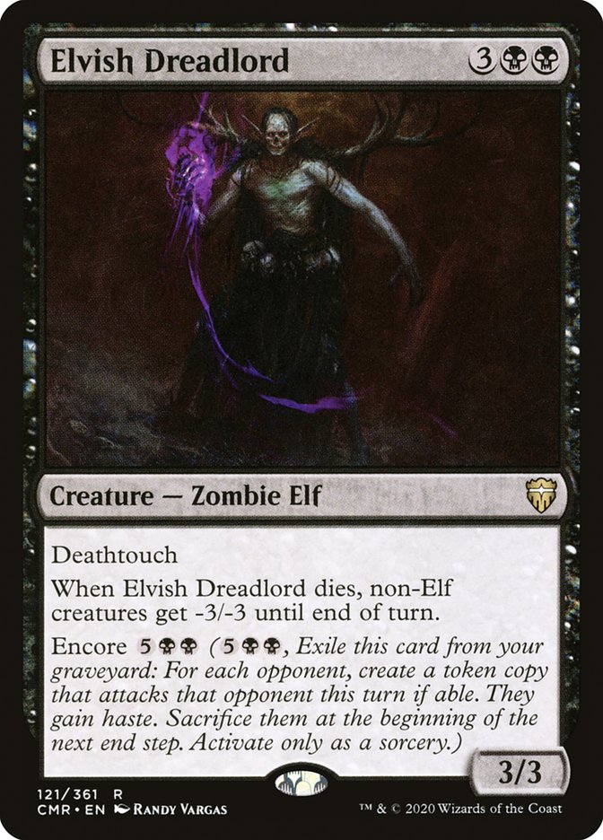 Elvish Dreadlord [Commander Legends] | Jomio and Rueliete's Cards and Comics