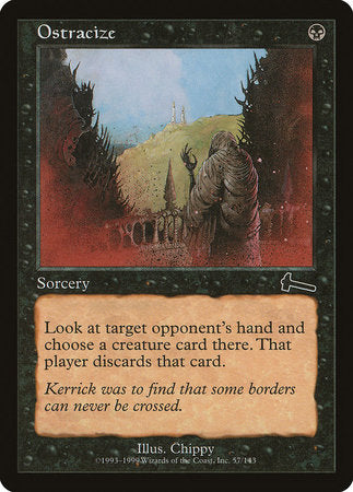 Ostracize [Urza's Legacy] | Jomio and Rueliete's Cards and Comics