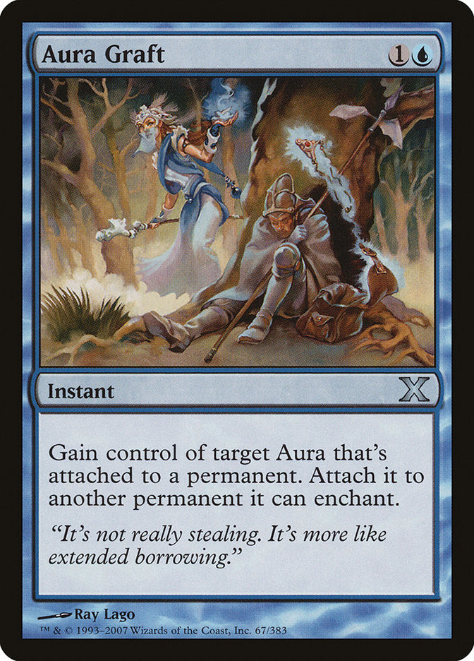 Aura Graft [Tenth Edition] | Jomio and Rueliete's Cards and Comics