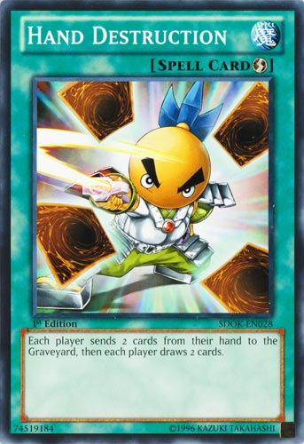 Hand Destruction [SDOK-EN028] Common | Jomio and Rueliete's Cards and Comics