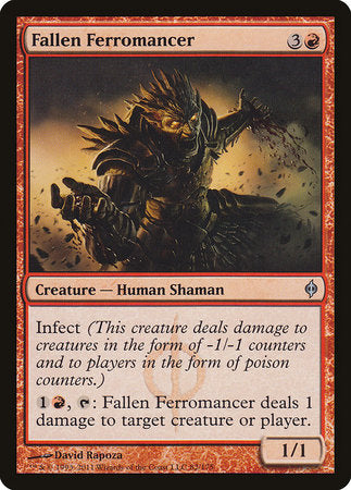 Fallen Ferromancer [New Phyrexia] | Jomio and Rueliete's Cards and Comics