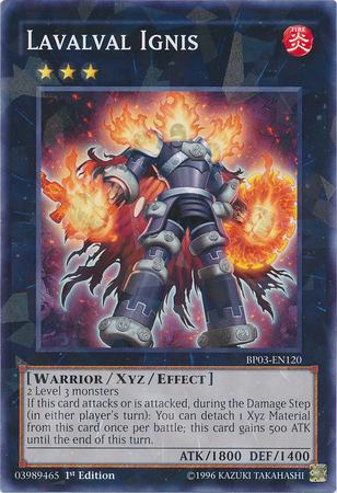 Lavalval Ignis (Shatterfoil) [BP03-EN120] Rare | Jomio and Rueliete's Cards and Comics
