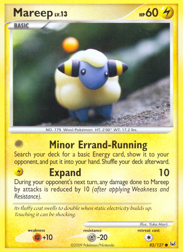 Mareep (82/127) [Platinum: Base Set] | Jomio and Rueliete's Cards and Comics