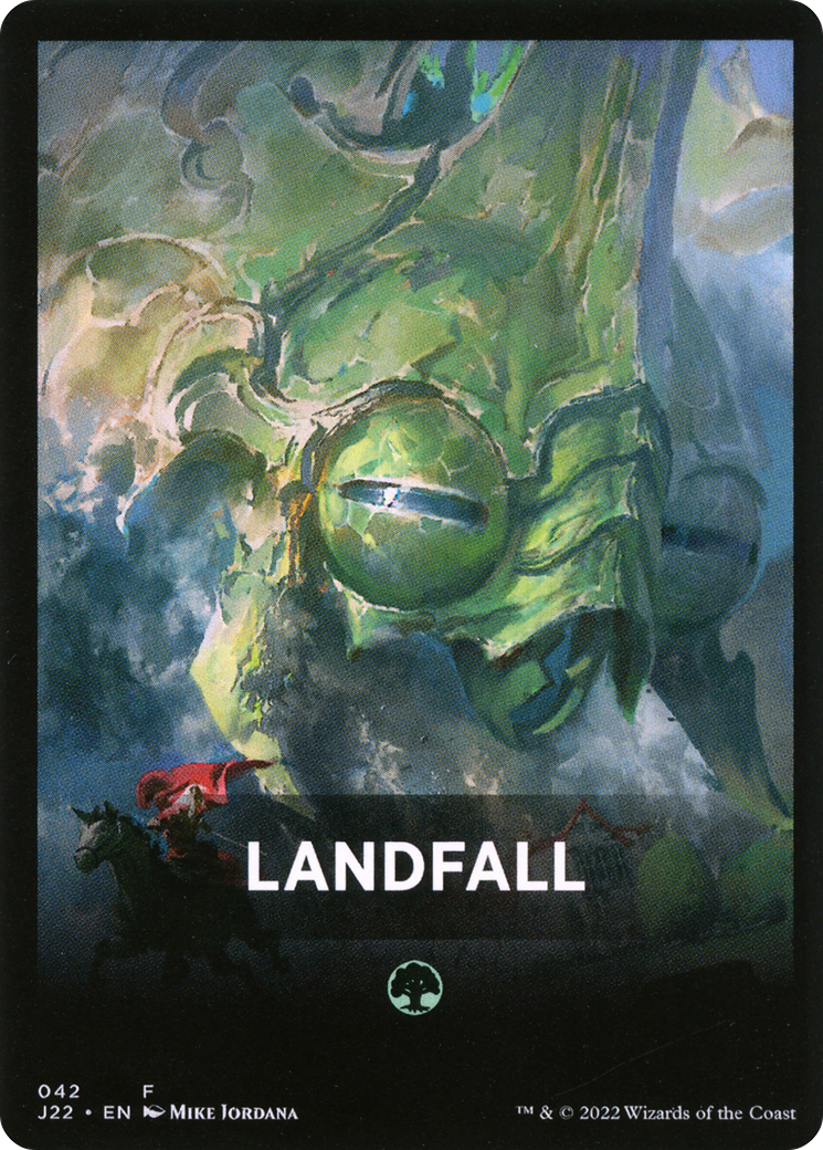 Landfall Theme Card [Jumpstart 2022 Front Cards] | Jomio and Rueliete's Cards and Comics