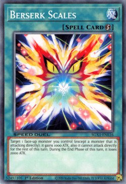 Berserk Scales [SGX1-ENE16] Common | Jomio and Rueliete's Cards and Comics