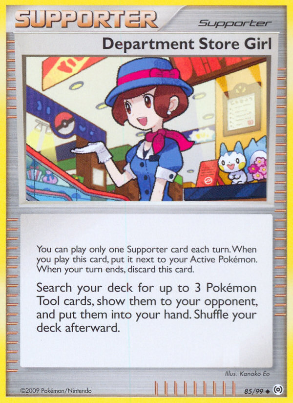 Department Store Girl (85/99) [Platinum: Arceus] | Jomio and Rueliete's Cards and Comics