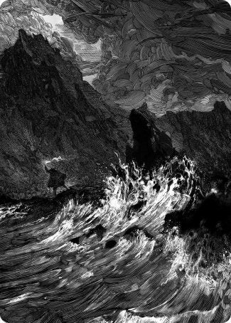 Island Art Card [Innistrad: Midnight Hunt Art Series] | Jomio and Rueliete's Cards and Comics