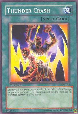 Thunder Crash [IOC-043] Common | Jomio and Rueliete's Cards and Comics