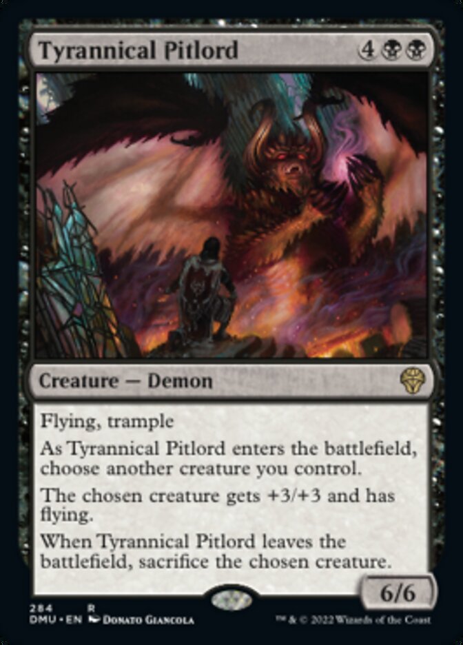 Tyrannical Pitlord [Dominaria United] | Jomio and Rueliete's Cards and Comics