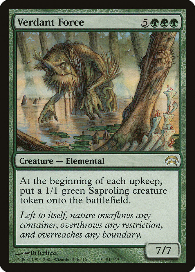 Verdant Force [Planechase] | Jomio and Rueliete's Cards and Comics