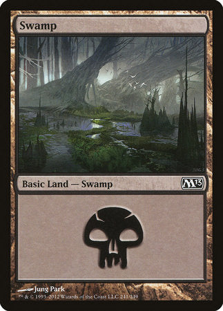 Swamp (241) [Magic 2013] | Jomio and Rueliete's Cards and Comics