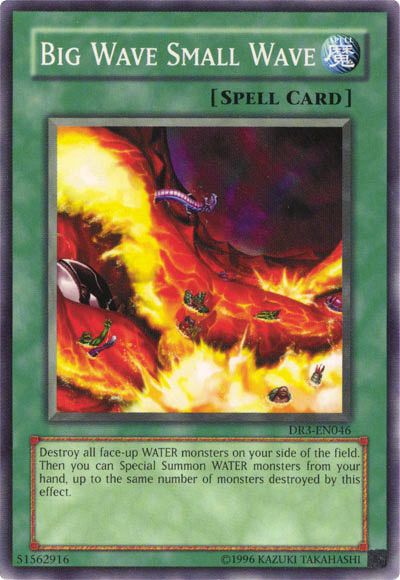 Big Wave Small Wave [DR3-EN046] Common | Jomio and Rueliete's Cards and Comics