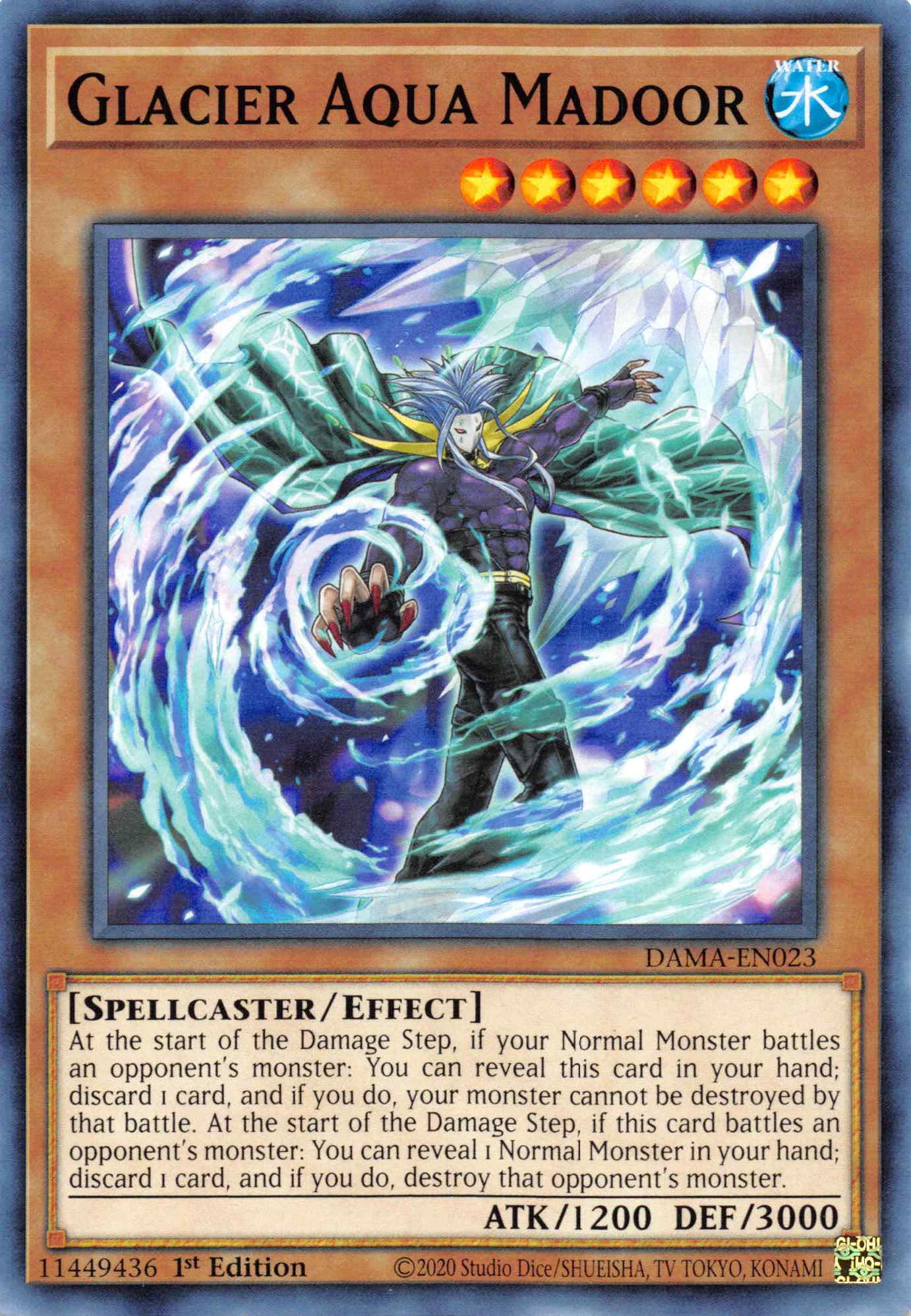 Glacier Aqua Madoor [DAMA-EN023] Common | Jomio and Rueliete's Cards and Comics